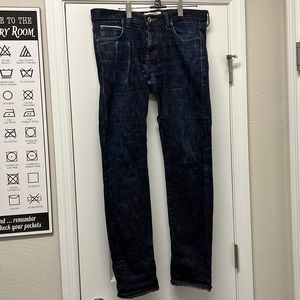 Naked & Famous Uneven Weft Super Slubby Raw Denim Jeans